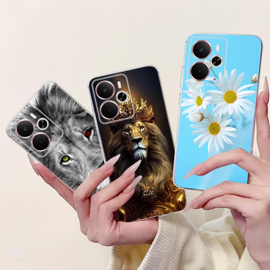 Чехол для Oppo Realme 14 14T 5G RMX5075 RMX5078 Популярный чехол-карман с рисунком сердца из мягкого силикона, противоударный, для Realme14 Realme14T 5G