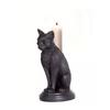 Gothic Candle Holder Vintage Cat Wolf Bat Statue Halloween Candlestick For Home Party Decoration Resin Sculpture
