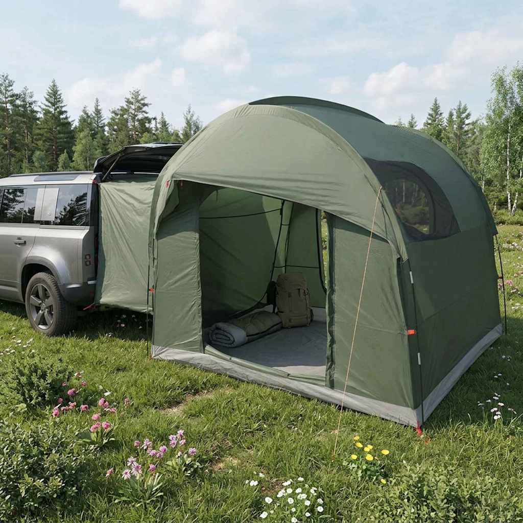 Tailgate Tent with Rain Fly Water Repellent Olive Green