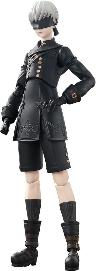 TAMASHII NATIONS Автомата 9S 145мм раскрашенная подвижная фигурка S.H.Figuarts "NieRAutomata Ver1.1a" (NieR Вер1.1a) приблизительно. ПВХ и АБС