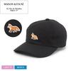 MAISON KITSUNE Кепка-шапка с лисенком OW06109WB0026 [Maison Kitsuné] 6-предметная для мужчин и женщин (черный) [Элемент]