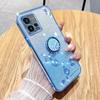 KADEM Чехол для Motorola Moto G72 5G с кольцом-подставкой, блестящий ТПУ чехол для телефона
