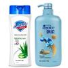 Набор: Гель для душа с алоэ вера Safeguard и Шампунь против перхоти Rejoice