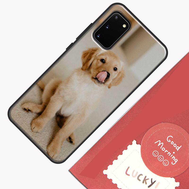Golden Retriever Dog Phone Case For Samsung Galaxy S24 S26 Ultra S20 S21 S22 S23 S25 Plus S10 S25 FE Cover Shell