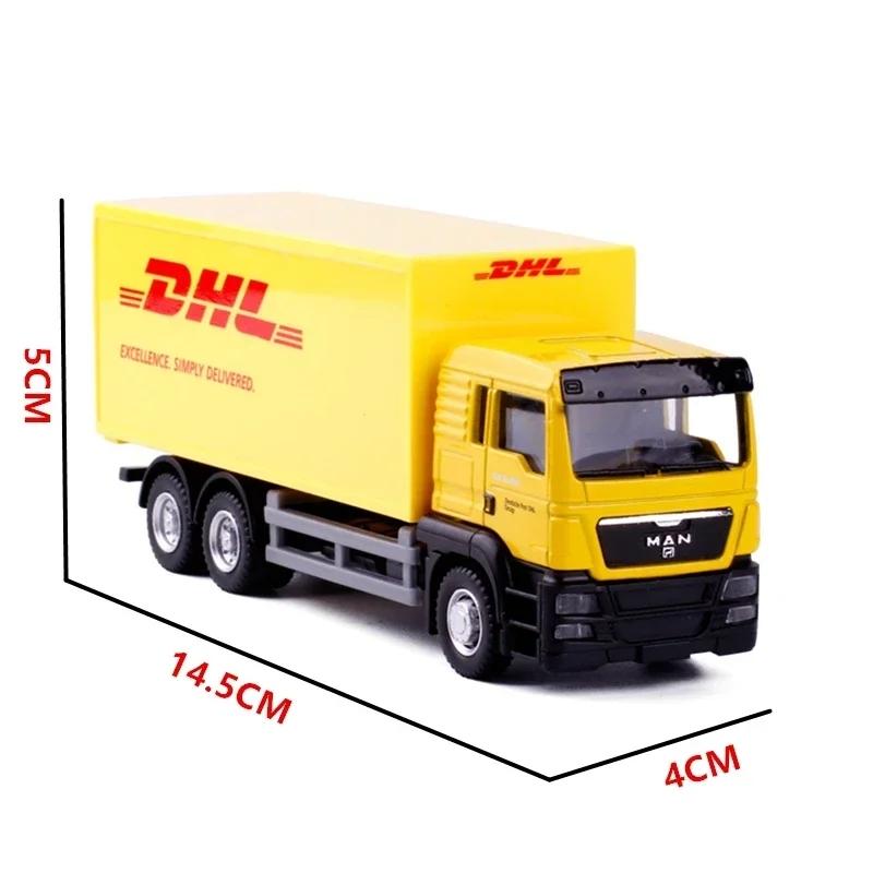 Рельсовый/Моторный/Автомобильный/Велосипеды SCANIA MAN DHL Castrol BP Грузовик-симулятор Литые и Игрушечные Транспортные Средства RMZ City 1:64 Сплавная Модель