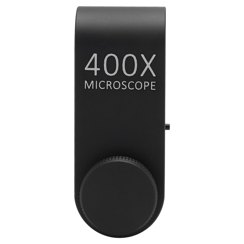 Объектив микроскопа для телефона с зажимом, светодиодная подсветка, универсальный, высокой четкости, 400X, объектив микроскопа для камеры телефона для биологии
