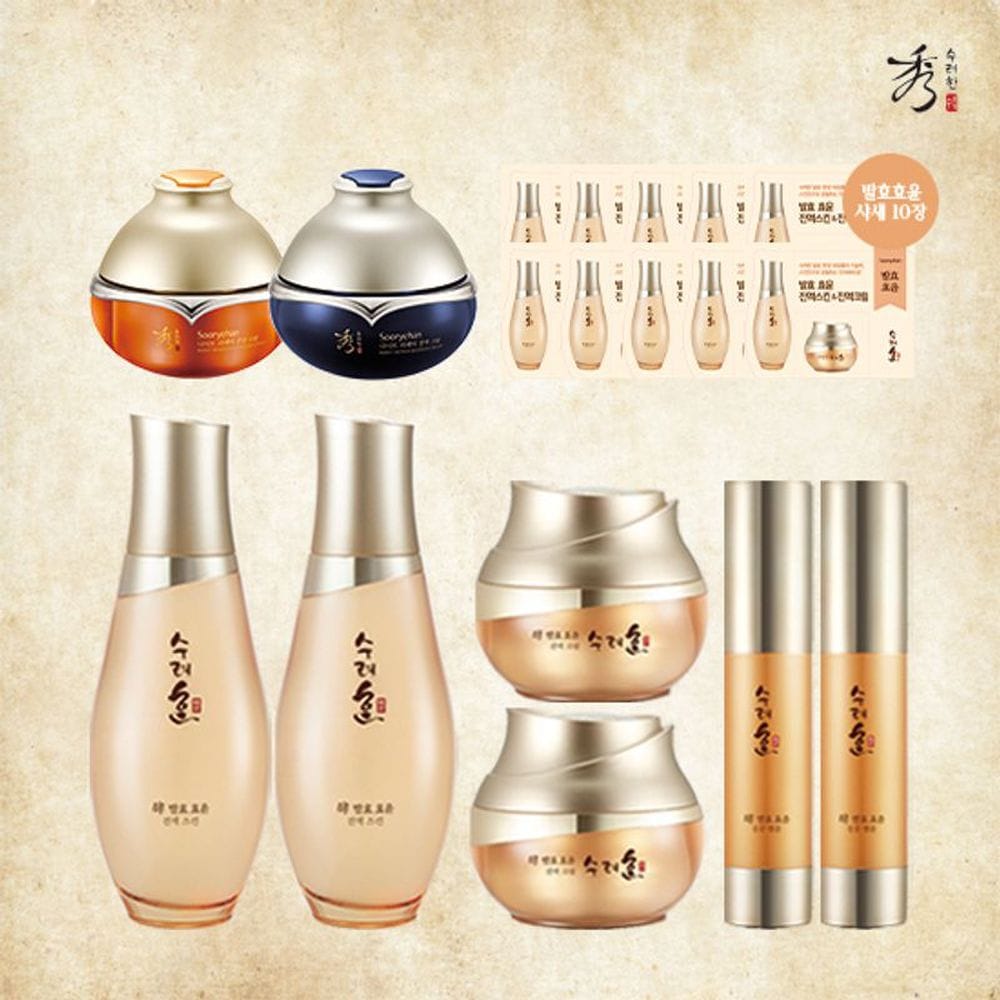 Sooryehan Fermentation Hyoyun (Skin 150ml + Cream 50ml + Ampoule 20ml)