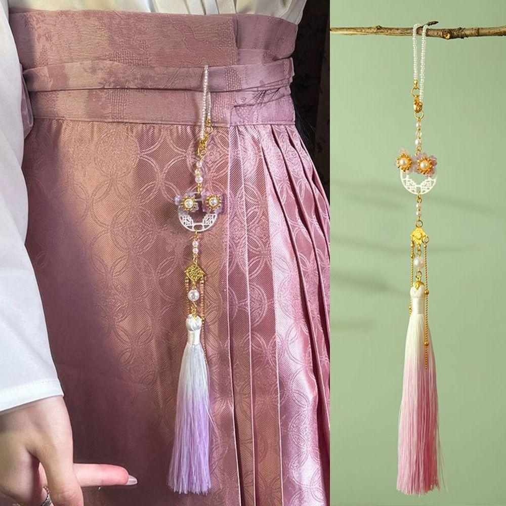 Костюм Ханфу Кисточка Подвеска Древний Стиль Поясное Украшение Модное Платье Ханфу Носит Брелок