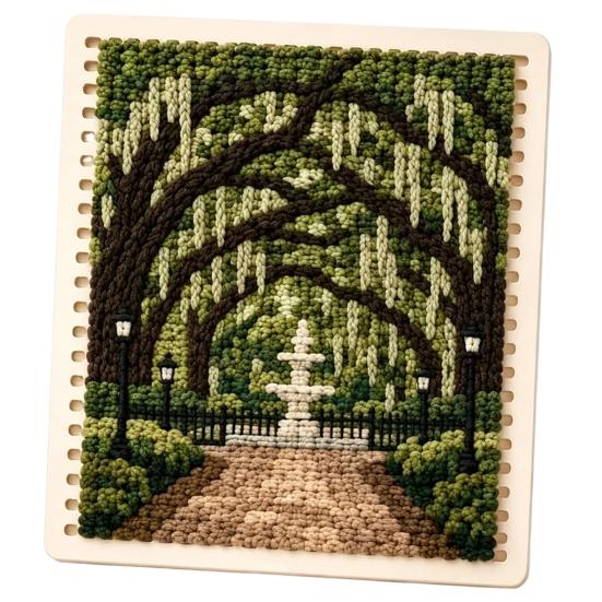 Набор для рукоделия Yarn Art Decor Projects DIY, ткачество, рисование, набор для вязания крючком на Хэллоуин и Рождество, набор для начинающих, праздничный
