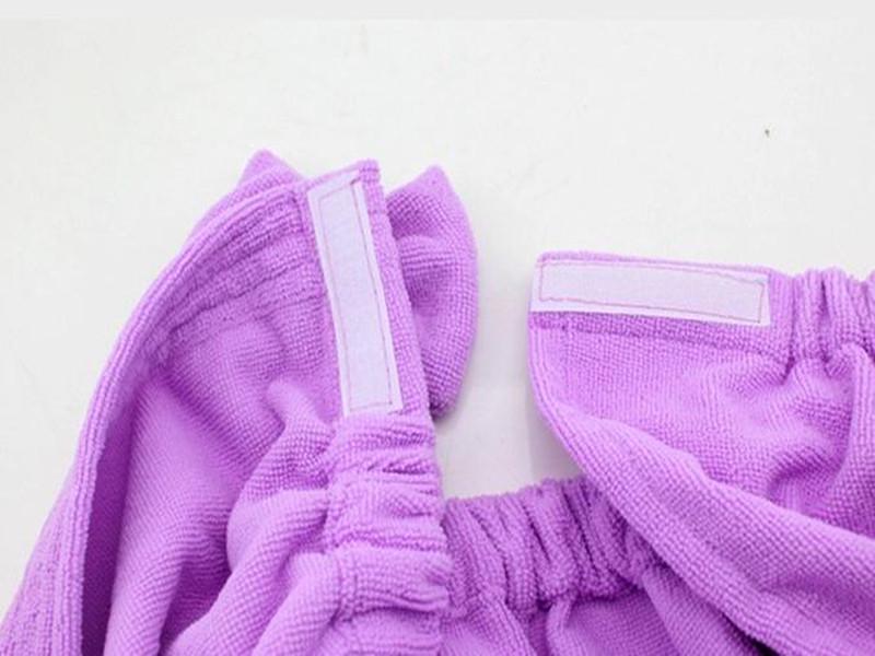 Bath Towel Fiber Bow Bath Towel With Shower Cap Bath Towel Set Antibacterial Anti-Mite Bath Towel