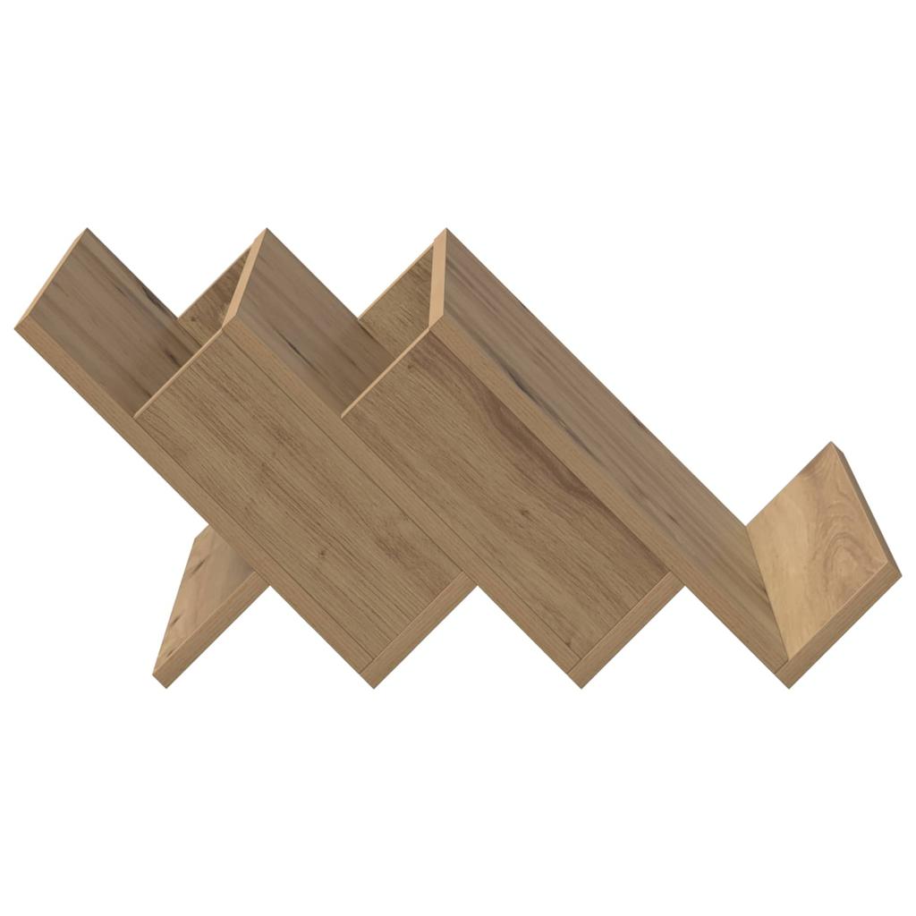 Magazine Rack Artisan Oak 53 x 40 x 28.5 cm Particleboard