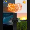 8 Modes Solar String Fairy Lights 10-30m 100-300LED Waterproof Outdoor Garland Solar Power Lamp Christmas For Garden Decoration