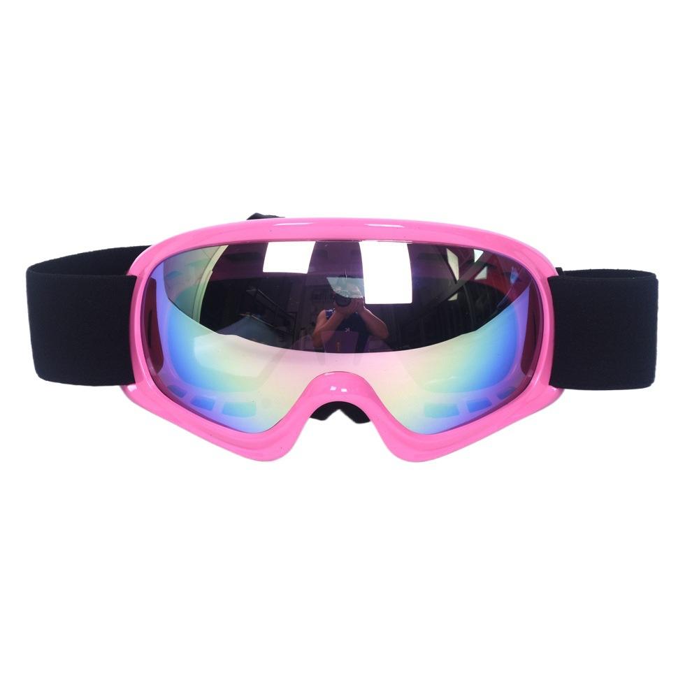 Outdoor Children's High-end Motorcycle Goggles Windproof Sand Electroplated Real Film Cycling Goggles Dust-proof Protective Glasses