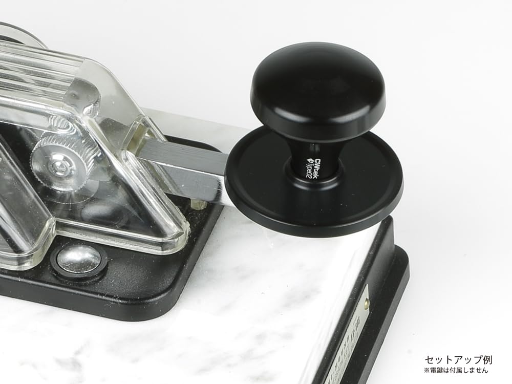 CWtek Billet Knob Telephone Key Knob Machined Aluminum Alloy Black Insight Engineering Type02/A/BK (TSUBA Set)