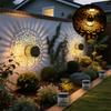 Warm Wall Light Metal Home Garden Night Light New LED Solar Light  Outdoor Lawn Courtyard