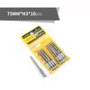75mm Magnetic Head Screwdriver Bits 1/4" Hex Shank Screw Drivers Set H2-H10 Kits For Power Tools
