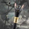 Черный, золотой кот, джентльмен, котенок, трость, модная трость, ручка джентльмена, трость, 93 см