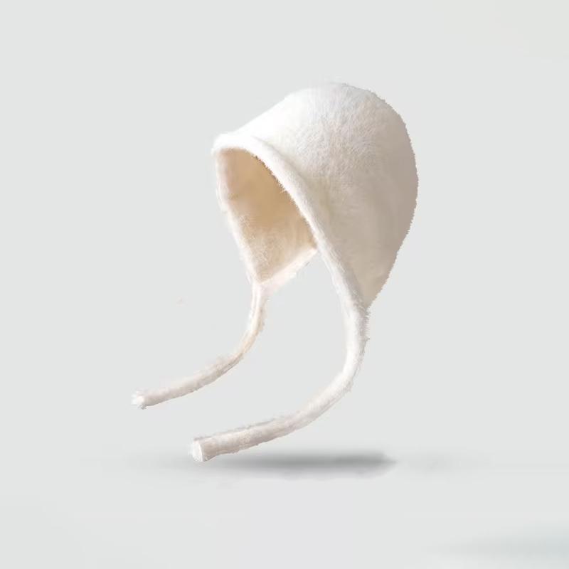 1 шт. Милая модная теплая шапка с искусственным мехом для защиты ушей, мягкая утолщенная защита от холода