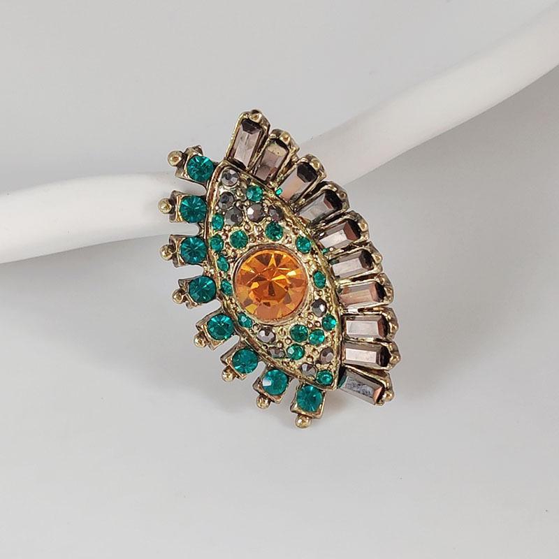 Брошь в виде мультяшного глаза в стиле барокко — европейская и американская брошь в стиле ретро для аксессуаров к женскому костюму