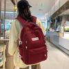 Рюкзак школьный большой вместимости женский кампусный стиль рюкзак для ученика средней школы высококачественный многосекционный рюкзак для компьютера