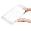 Plus File Envelope with Pocket Gusset Available A4 Vertical Clear 10 Books FH-120CH 88-274ÁE0