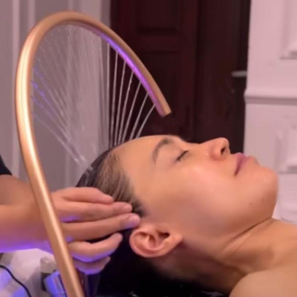 Принадлежности Головной СПА-выход для воды Парикмахерская Устройство для терапии головы Оборудование для массажного салона Шампунь Раковина