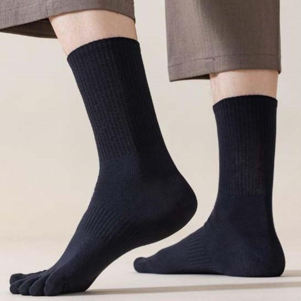 Cotton Men's Five Finger Socks Hosiery Sports Socks Breathable Five Toe Socks Hiking