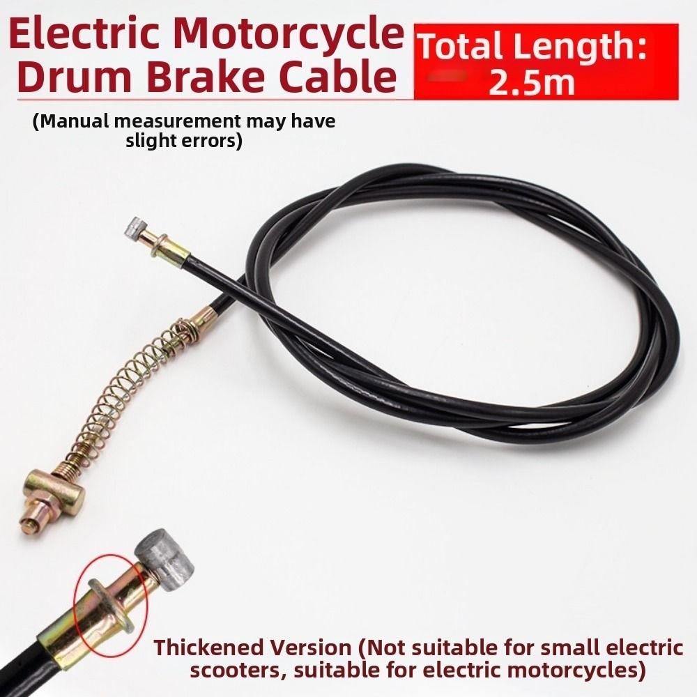 with Screws Brake Cable Scooter Moped Bike Brake Cable  Electrical Motorbike Accessories