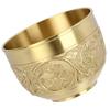 Brass T Cup Exquisite EmNaBossed Patterns Retro Europn Small Coffee Cup for Home Parties Housewarming Ceremony