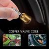 Bicycle Presta Tubeless Valve Core Kit Removable Aluminum Alloy Presta Valve Stem Caps Bike Tubeless Tire Valve Repair Tools