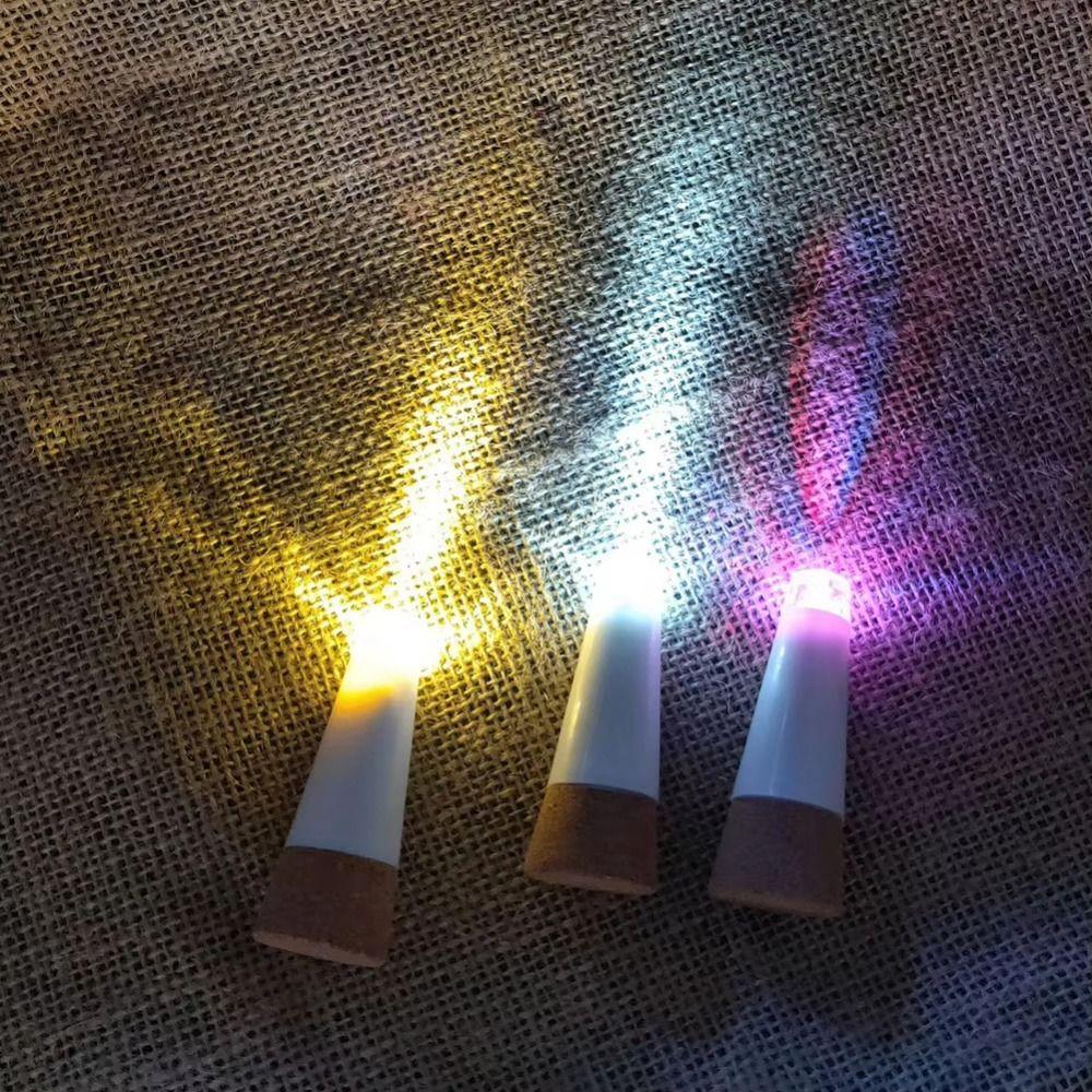 USB Rechargeable LED Bottle Lights Mini Bottle Stopper Lamp Christmas Decor