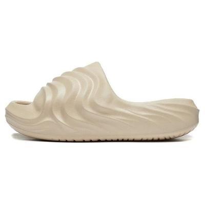 Li Ning Puff Slay модные удобные легкие спортивные сандалии-слайды женская обувь светло-бежевый AZST006-3