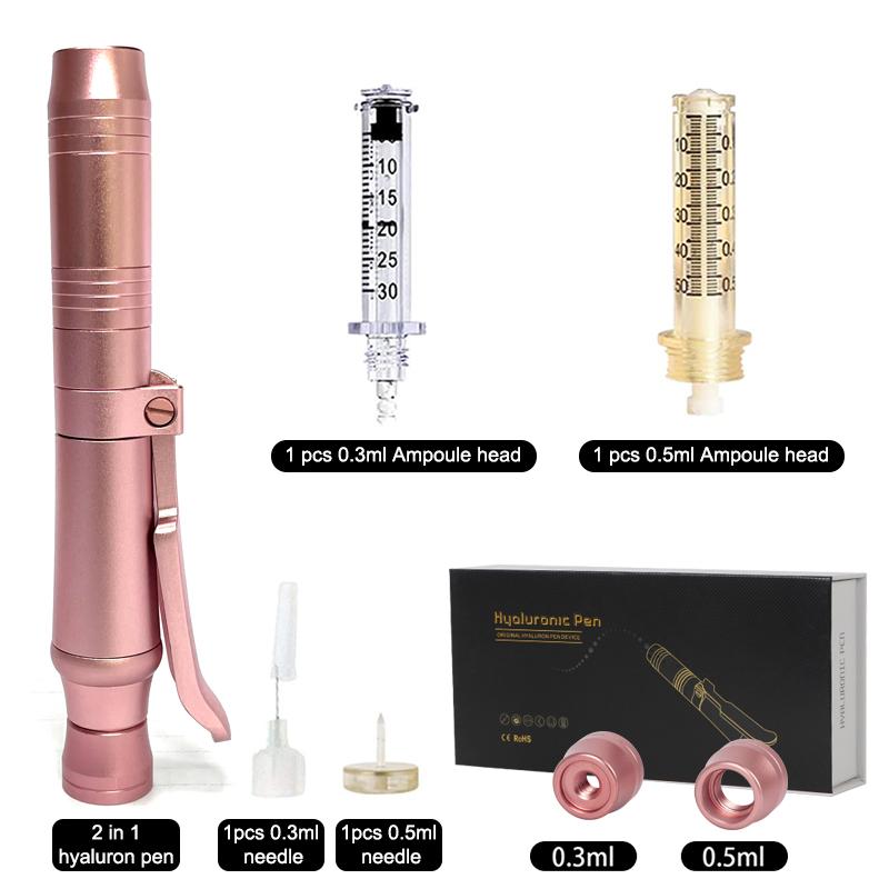 High Pressure Hyaluron Acid Pen Anti Wrinkle Lip Injection Hyaluron Gun Face Atomizer Tattoo Supplies Hyaluron Pen