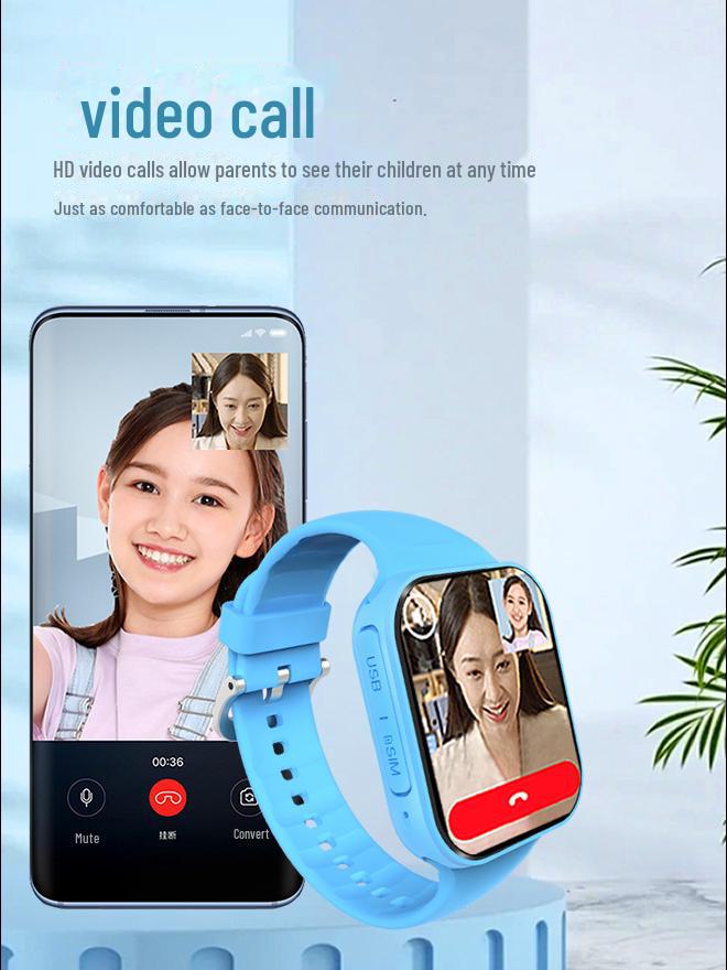 Детские умные часы 5G с GPS, видеозвонками, WiFi, платежами и ОС Android