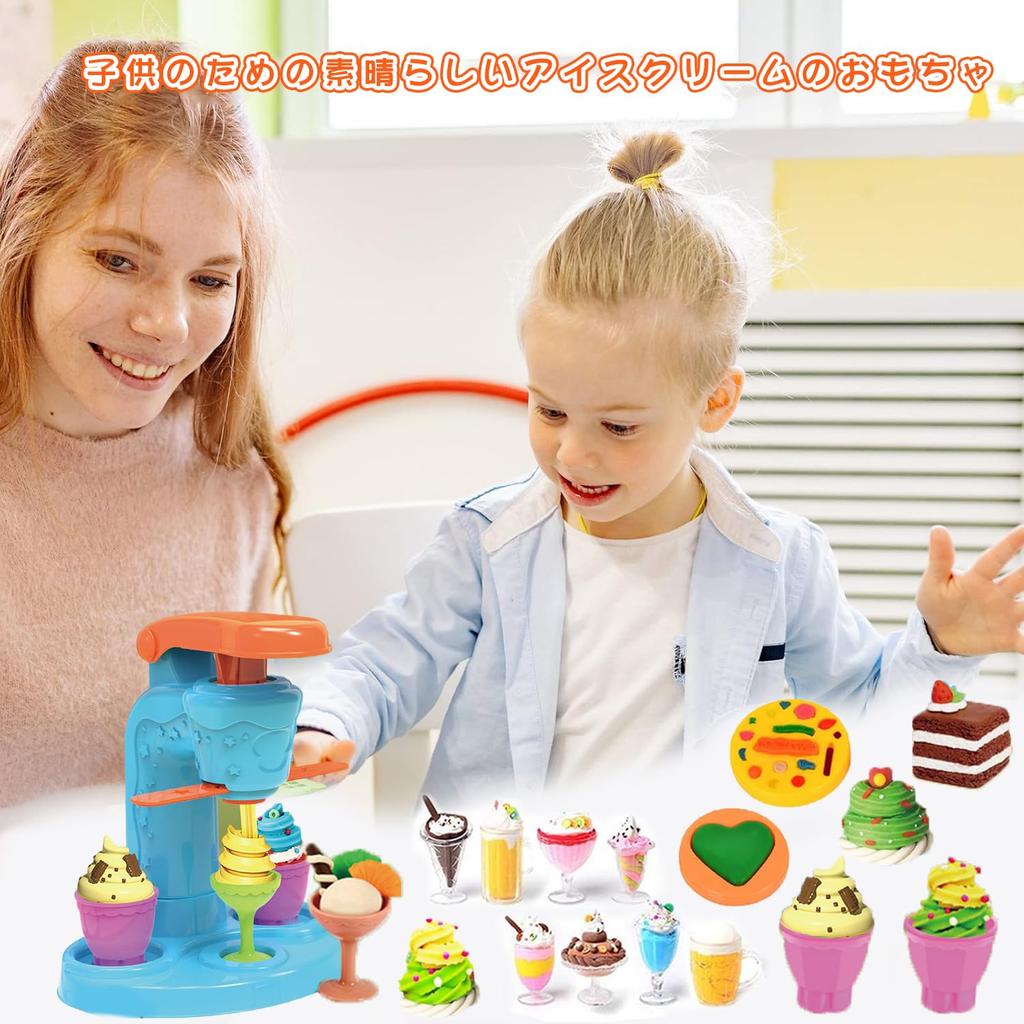 Heculos Clay 18 Пшеничный 51 Штука Глина Глина Мороженое Притворяться Притворная Игра Сделай Сам Игрушка Чехол для хранения в комплекте Игрушки, Глина, Набор, Играть, Еда, Формы, Инструменты,