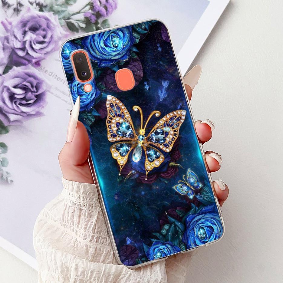 Чехол для Samsung Galaxy A20e SM-A202F Популярный Модный Расписной Чехол Мягкий Силиконовый Чехол для Телефона Для Samsung A20e A202F Fundas Coque