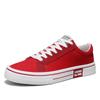Hot Sale Fashion Red Canvas Shoes Men Classic Low-top Men's Canvas Sneakers Harajuku Hip Hop Skateboard Shoes Men Casual Sneaker