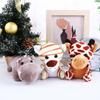 For Girl Jungle Brother Tiger Elephant Small Pendant Plush Keychain Stuffed Doll Keychain Stuffed Animal Toy Animal Plush Toy