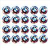 2026 Hot 11/14mm Car Remote Key Sticker Aluminum Emblem Decoration Decal For BMW X1 X3 X4 X5 E46 E90 F20 E60 E39 F10 M M2 M3 M5 M6 E87 M8