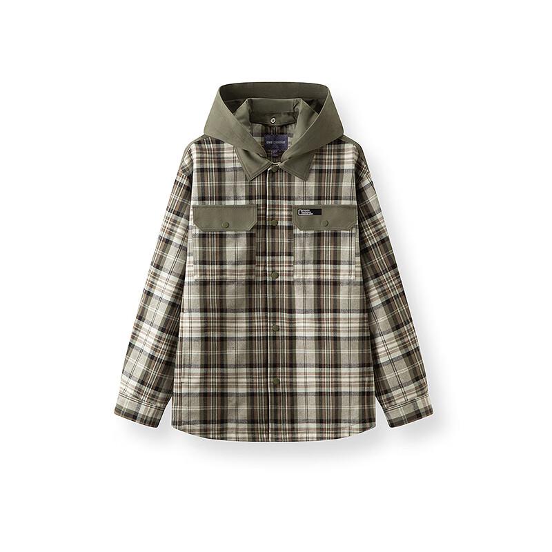 Semir Men's 2025 Spring Geographic Series Plaid Jacket