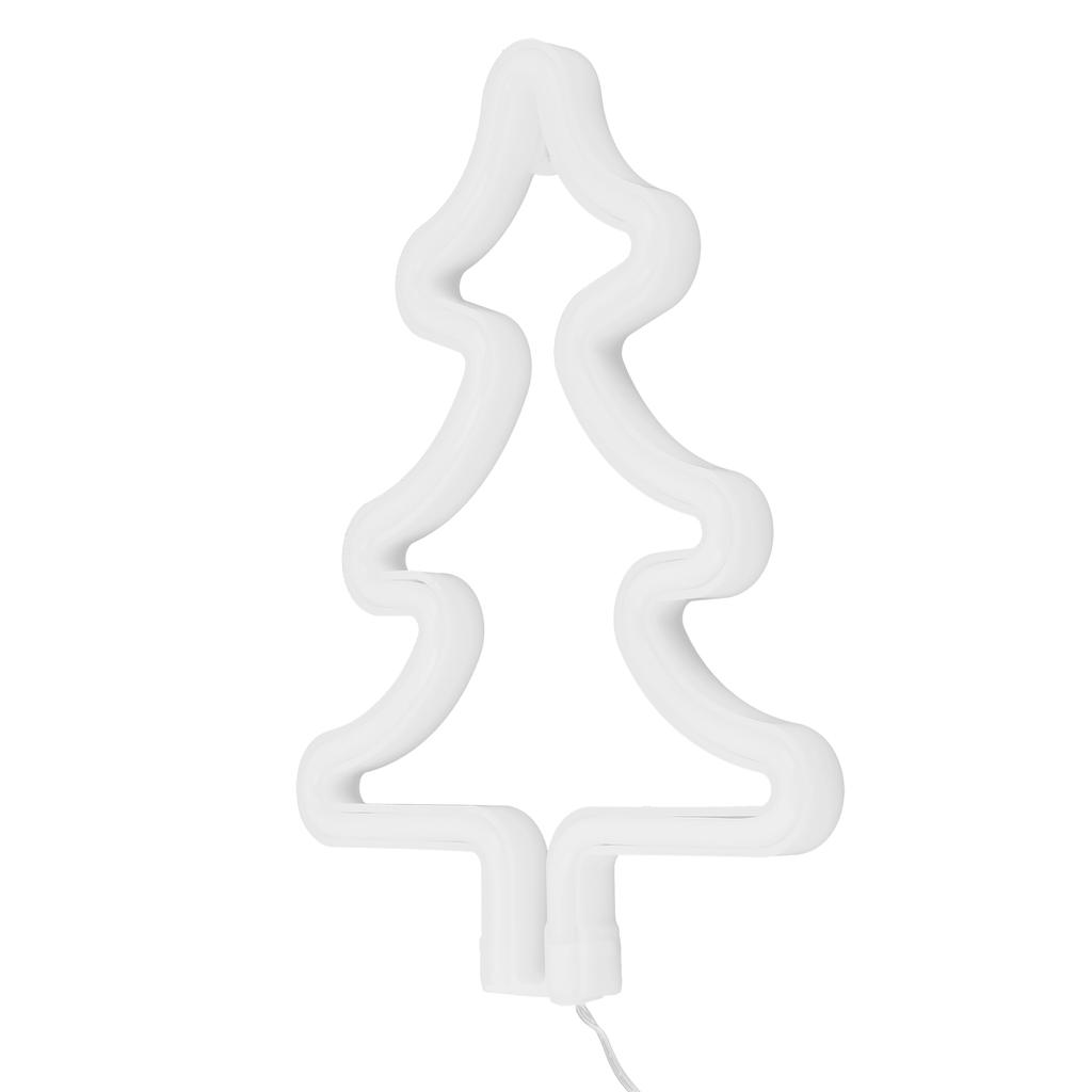 Современная неоновая елка Светодиодная неоновая вывеска Спальня Спальня Украшение для рождественской вечеринки