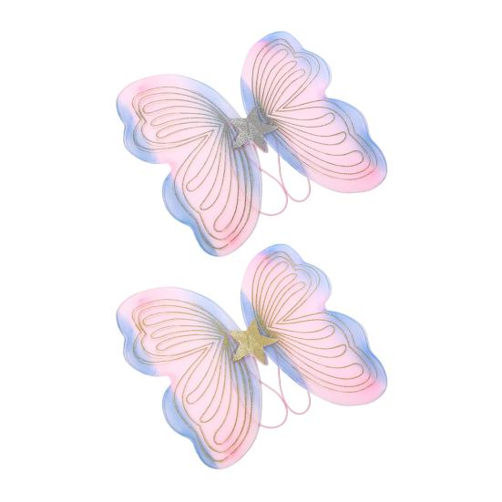 Один размер Косплей Крыло Бронзирование Полезные Бабочка Детские Костюмы для Выступлений