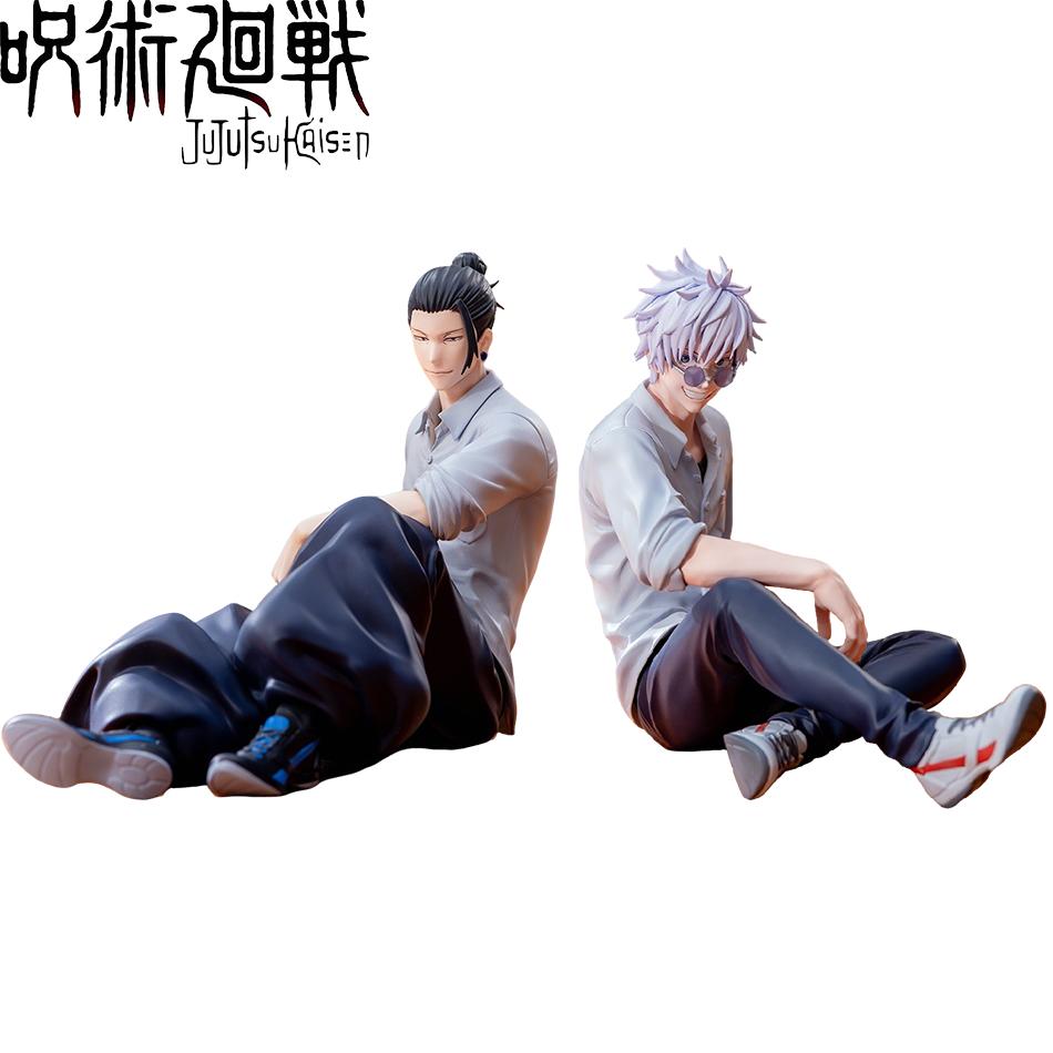 Аниме Годжо Сатору Гэто Сугуру Фигурки Действия Jujutsu Kaisen ПВХ Коллекционная Модель Стопор для Лапши Игрушка Рождественские Подарки