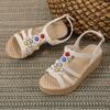 Fashion Retro Platform Sandals Women Wedges High Heels Pumps Comfortable Ladies Sandalias Ankle Strap Female Summer Sandal