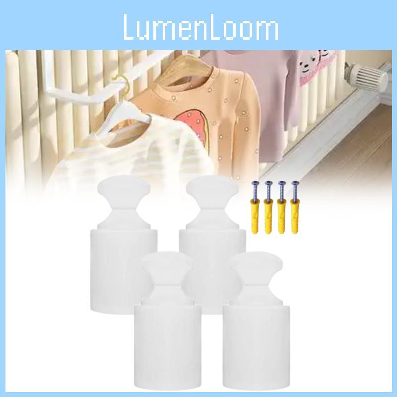 Универсальные крючки-кронштейны для радиатора в ванной с винтами для аксессуаров для крепления маленькой корзины