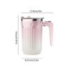 450ml Automatic Self Stirring Coffee Mug Rechargeable Espresso Cup Heating Mixer Cup  Tea Drinking