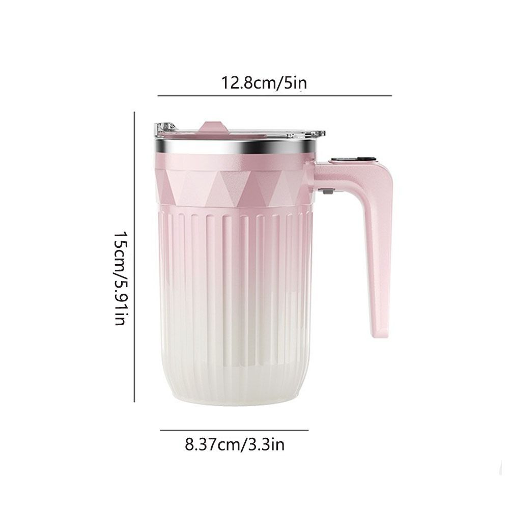 450ml Automatic Self Stirring Coffee Mug Rechargeable Espresso Cup Heating Mixer Cup Tea Drinking