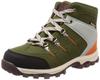Trekking Shoes for Hiking and Light Waterproof and Breathable 24 Cm [Albertle] Children's Trekking, Lightweight, Material, AL-TS120J, Khaki,