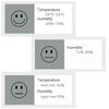 6-10 шт. Цифровой термометр гигрометр комнатный электронный измеритель температуры и влажности сенсорный датчик измеритель метеостанция для дома