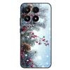 Мягкий чехол из ТПУ для Xiaomi 15 14 13 Ultra 17 Pro Max 12S 12X Lite Pro, силиконовый ударопрочный защитный чехол с рождественской раскраской
